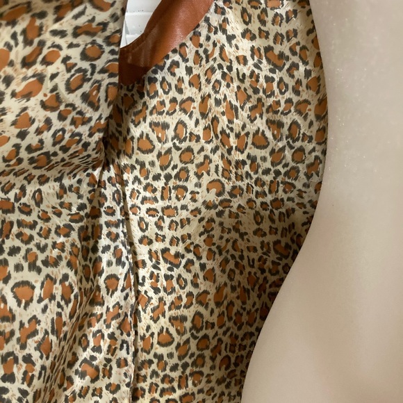 EUC Faux Leather Vest Size XL - Picture 8 of 10